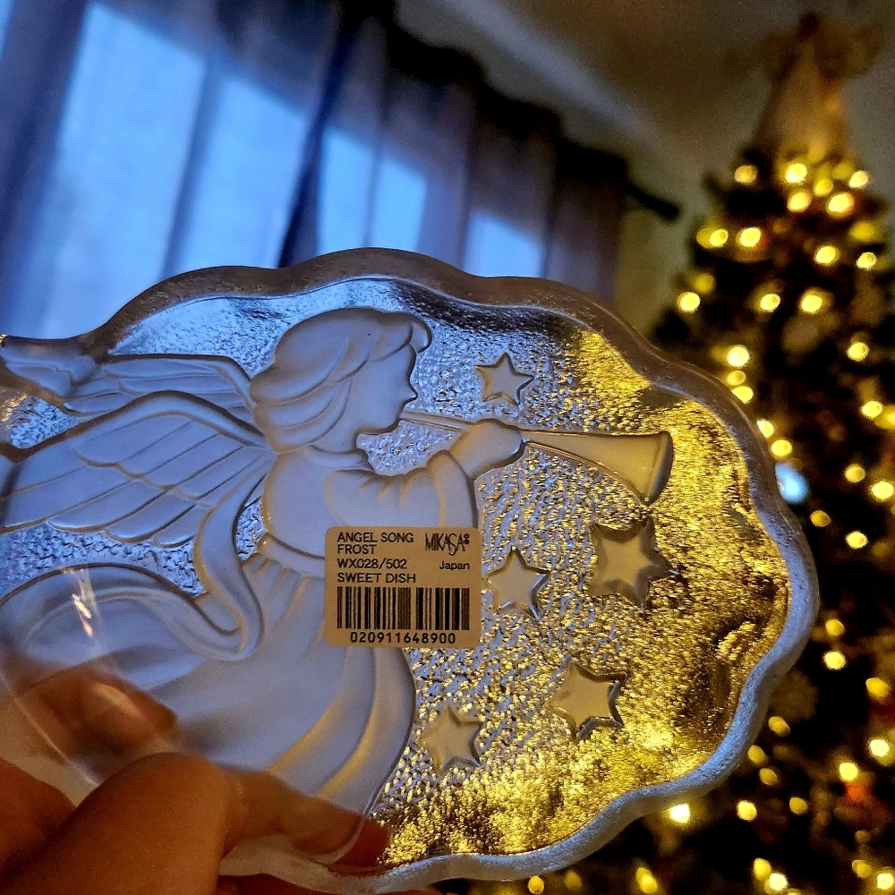Mikasa Angel Frost Song Candy Dish
